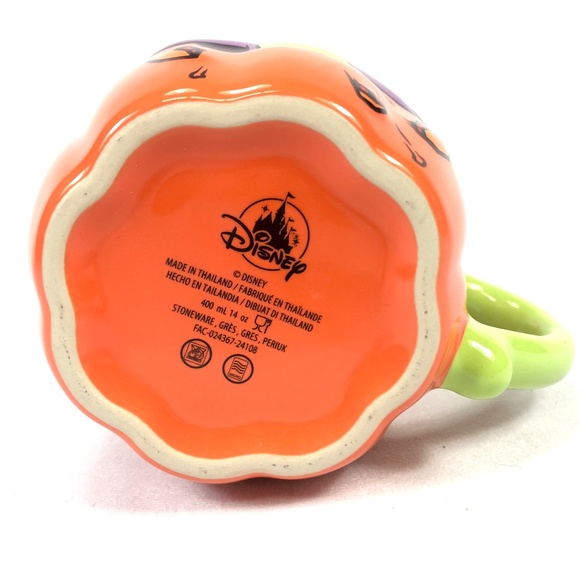 Disney Parks Stitch Halloween Pumpkin Coffee Mug - NEW - Picture 4 of 4